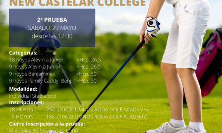 Se reanuda la Liga Juvenil Roda Golf – New Castelar College