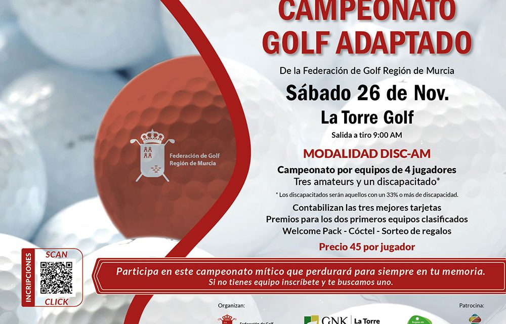 Cto de Golf adaptado de la Región de Murcia – DISC-AM